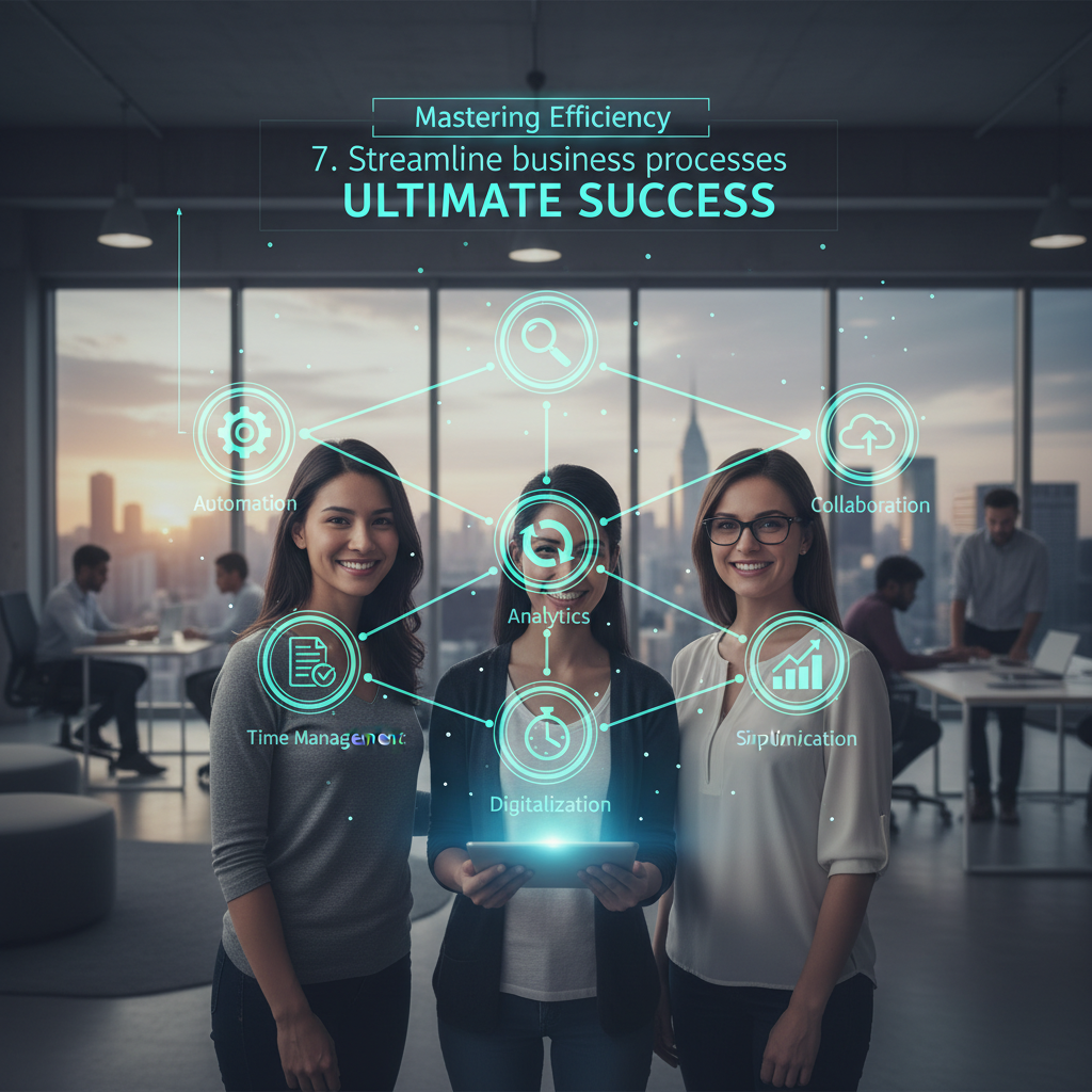 Mastering Efficiency: 7 Ways to Streamline Business Processes for Ultimate Success